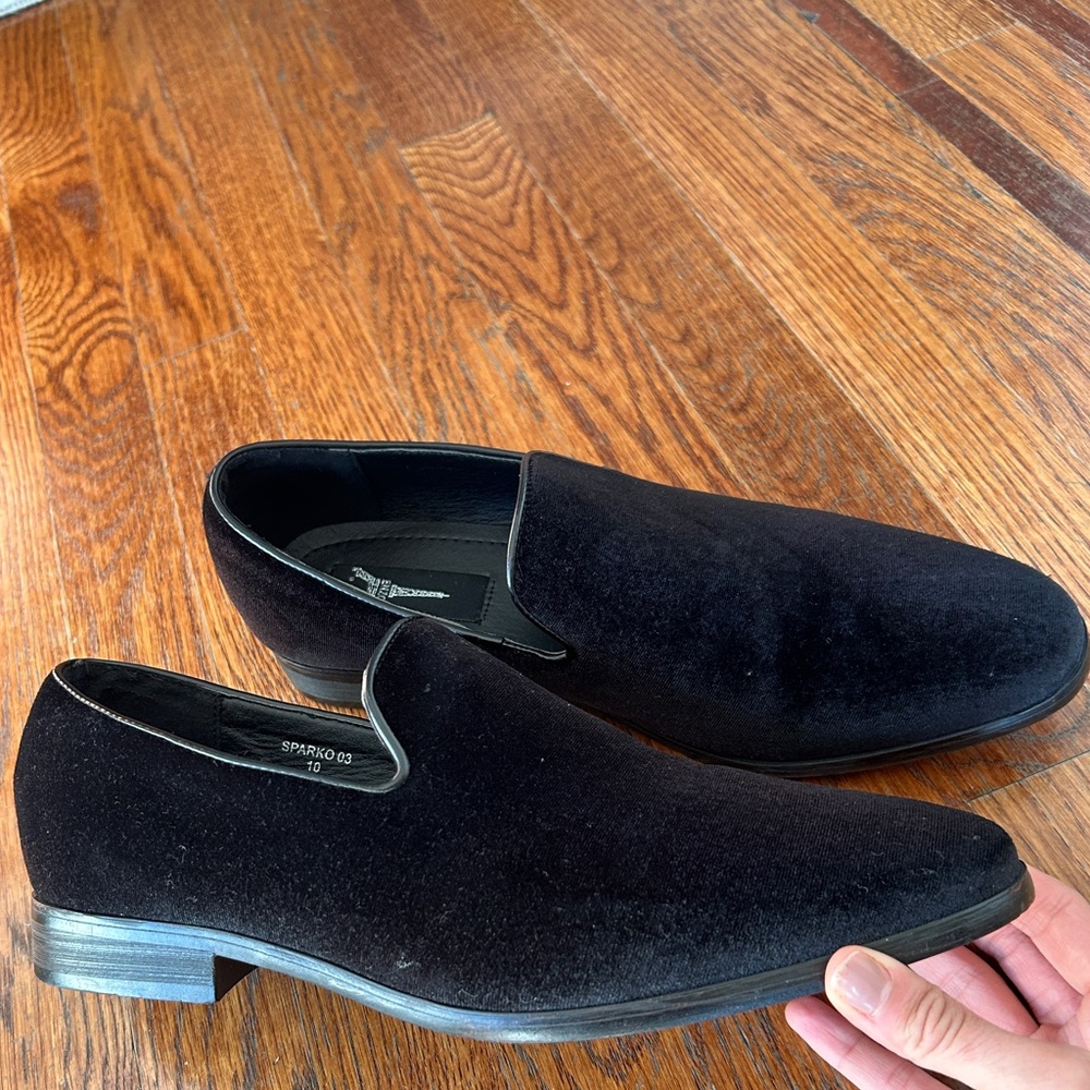 Enzo angiolini men velvet slipper Shoes size 10